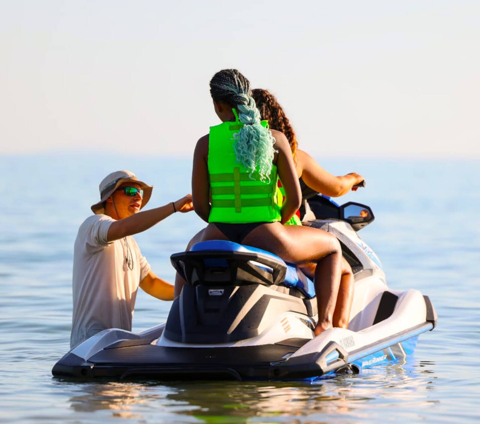 Jetskiing at Wesurfin'